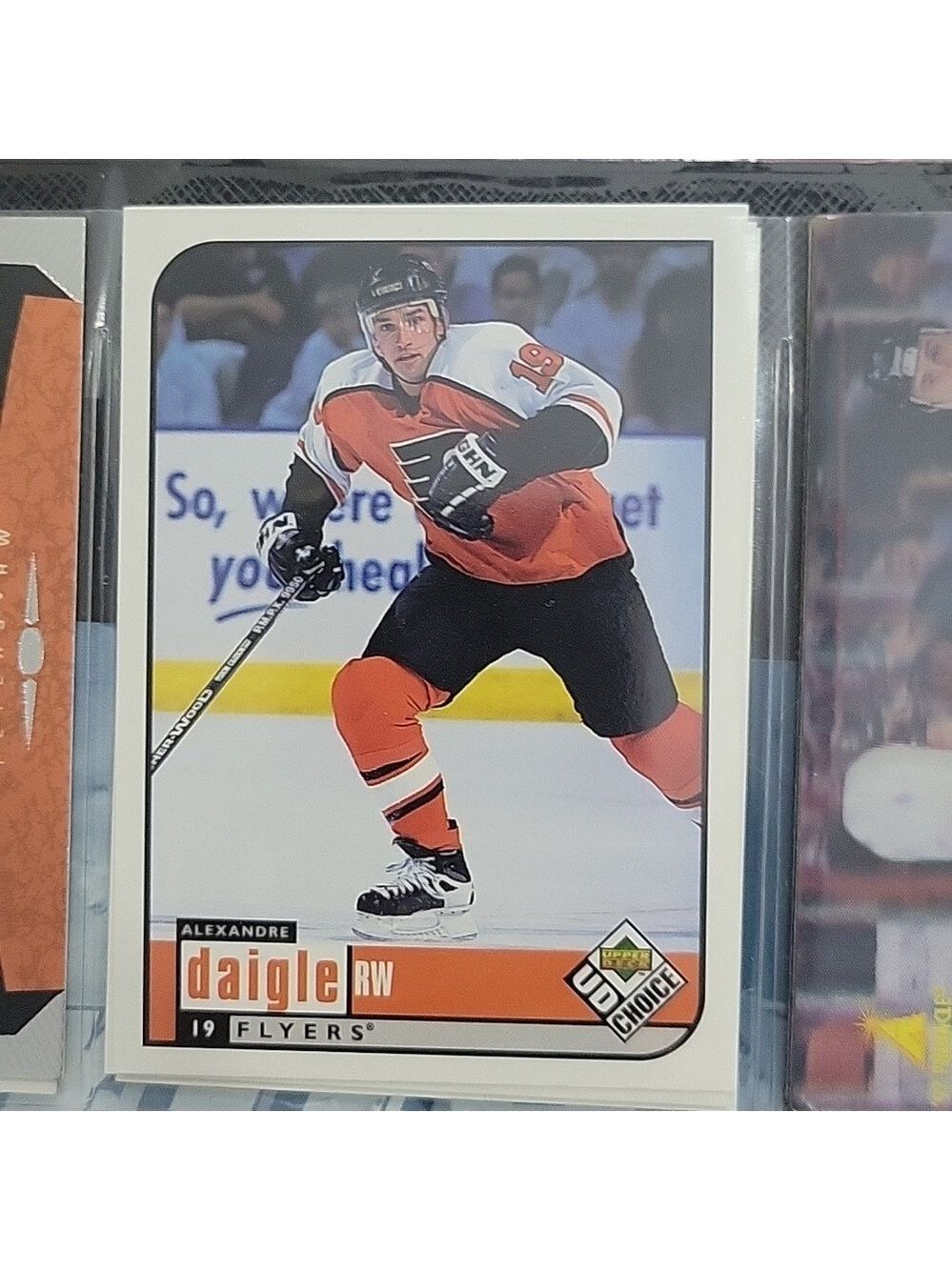 Alexandre Daigle Hockey Card Philadelphia Flyers